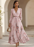 Camille – Elegant Pleated Maxi Dress