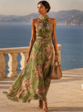 Camille – Elegant Floral Maxi Dress
